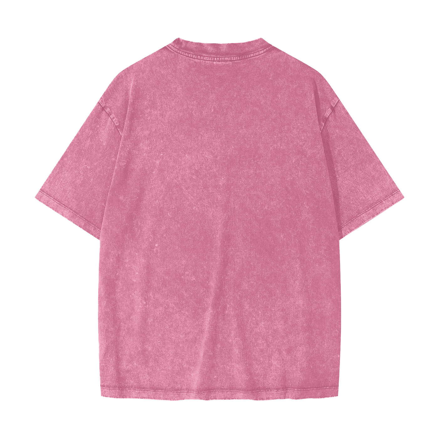 Pastel Pink Lavender Racoon Rainy Day Grunge Punk Anime Boba Tea Boyfriend fit Acid Wash Oversize T-Shirt - CottonHeavyweight Snow Washed T-Shirt