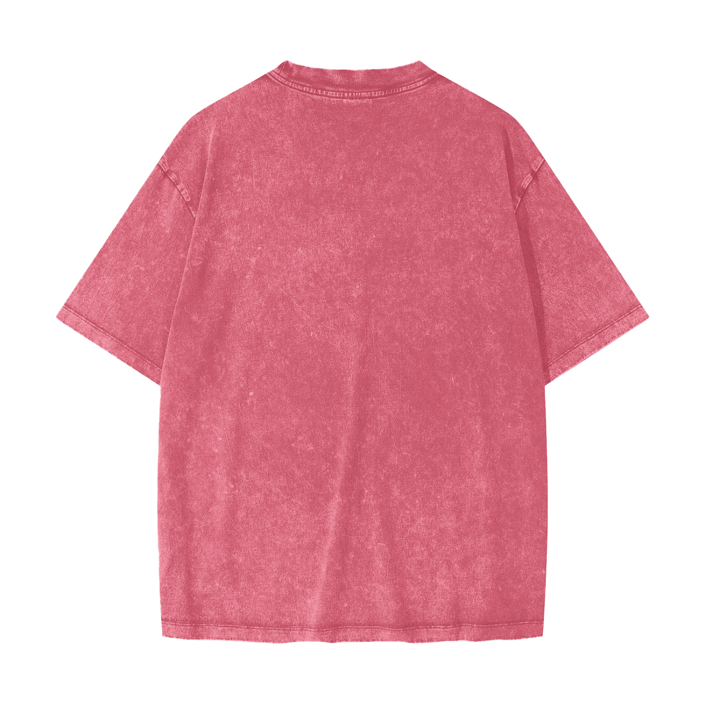 Pastel Pink Lavender Racoon Rainy Day Grunge Punk Anime Boba Tea Boyfriend fit Acid Wash Oversize T-Shirt - CottonHeavyweight Snow Washed T-Shirt