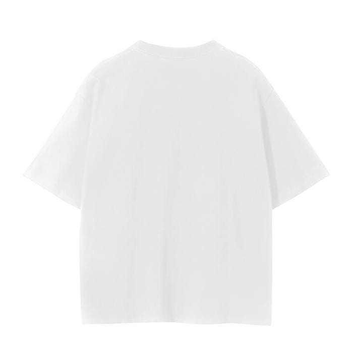 Anime Reflective Pastel Core Water Rainbow Oil Ink Drip Unisex Seamless T-Shirt - 230 GSM