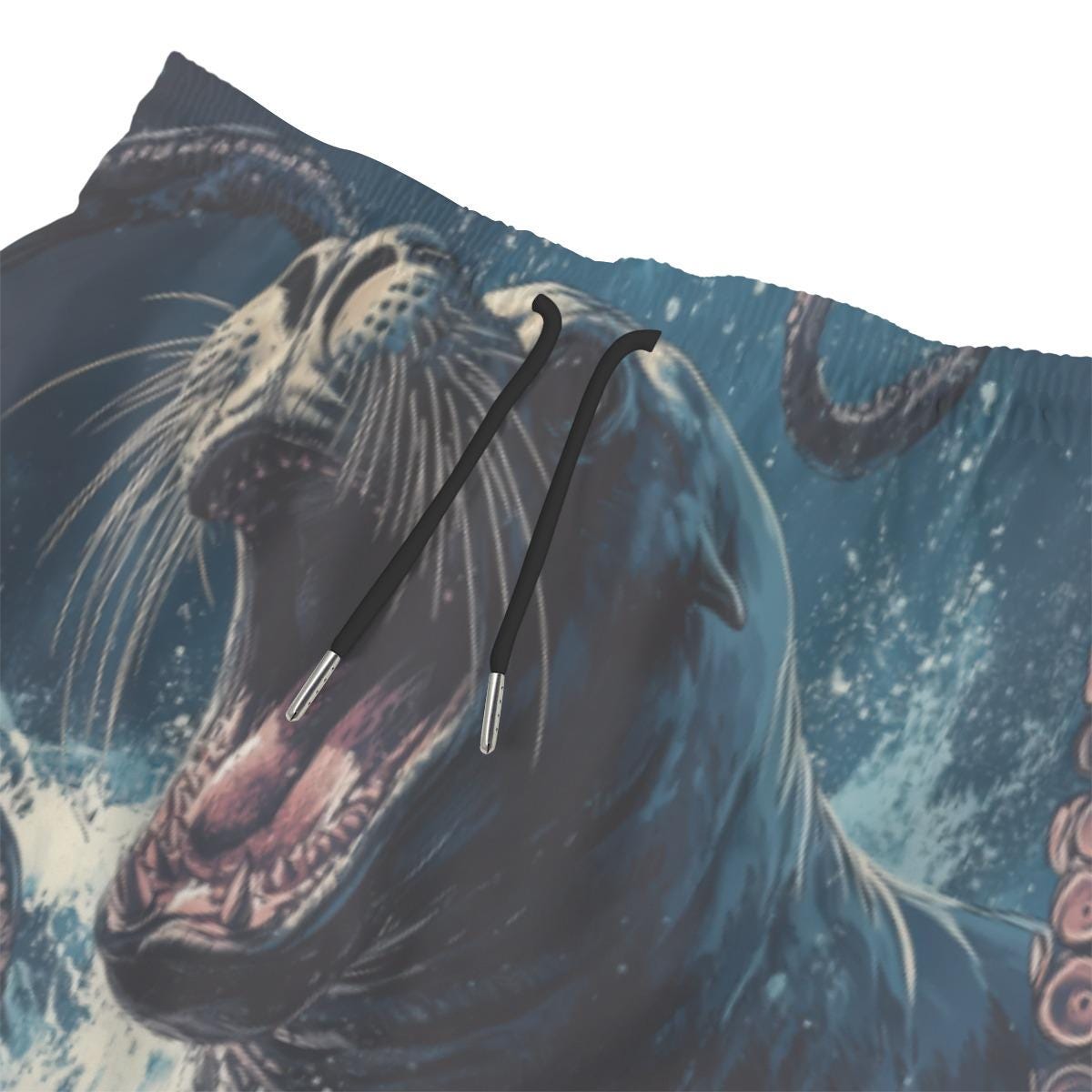 Mens Swim Trunks Kraken Tentacle AllOver Print Beach Shorts