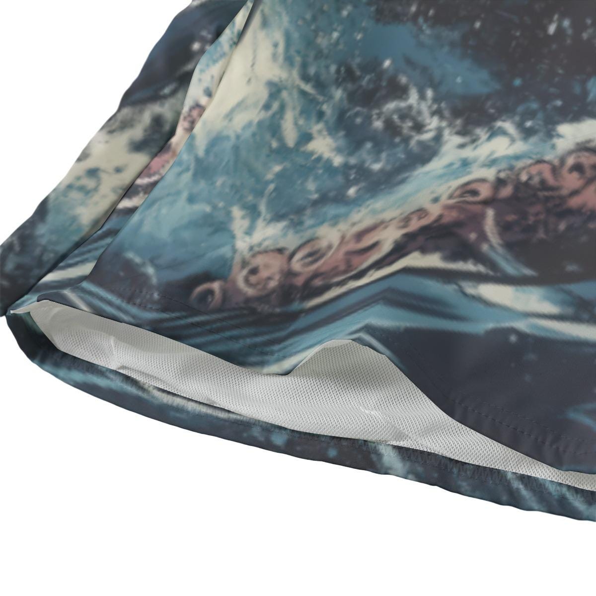 Mens Swim Trunks Kraken Tentacle AllOver Print Beach Shorts