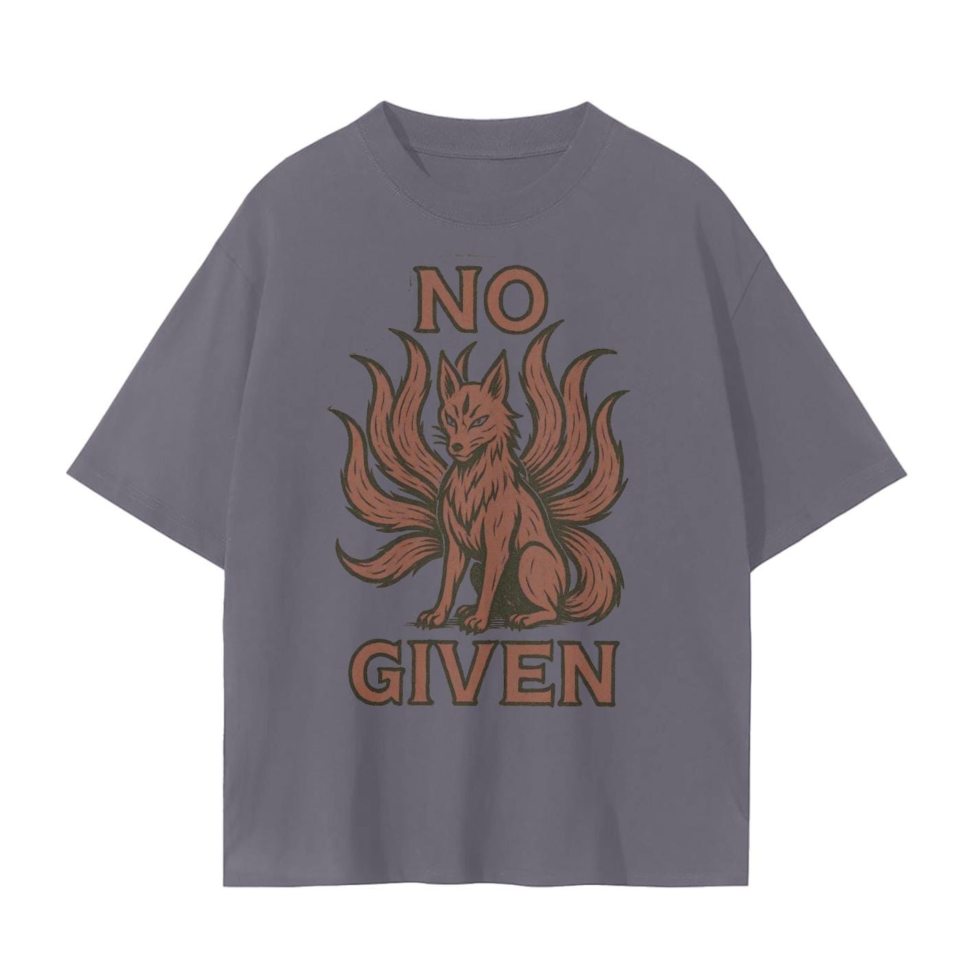 Kitsune TShirt No Fox Given Japanese Yokai Nine Tails Graphic Tee