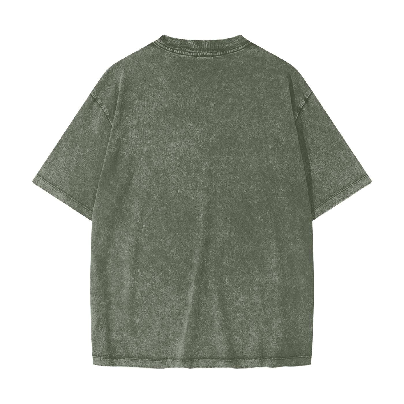 Pastel Glow Moonlit Fairy Nymph Grunge T-Shirt | Heavyweight Snow-Washed Tee