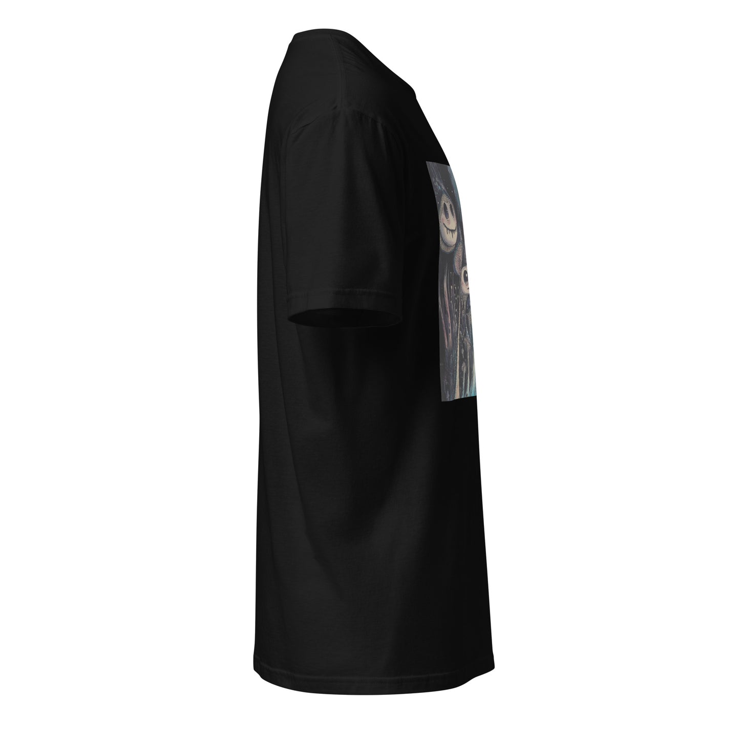 Shroom Stalk Uv Night Drip Hallows Eve Moon Short-Sleeve Unisex T-Shirt