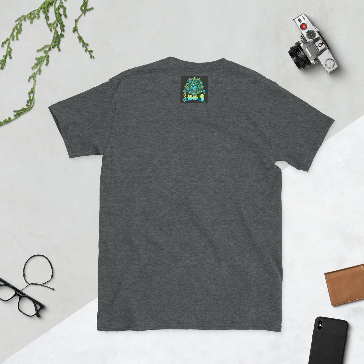 Green Sunflower Brutalism Horror Anime Unisex Tee
