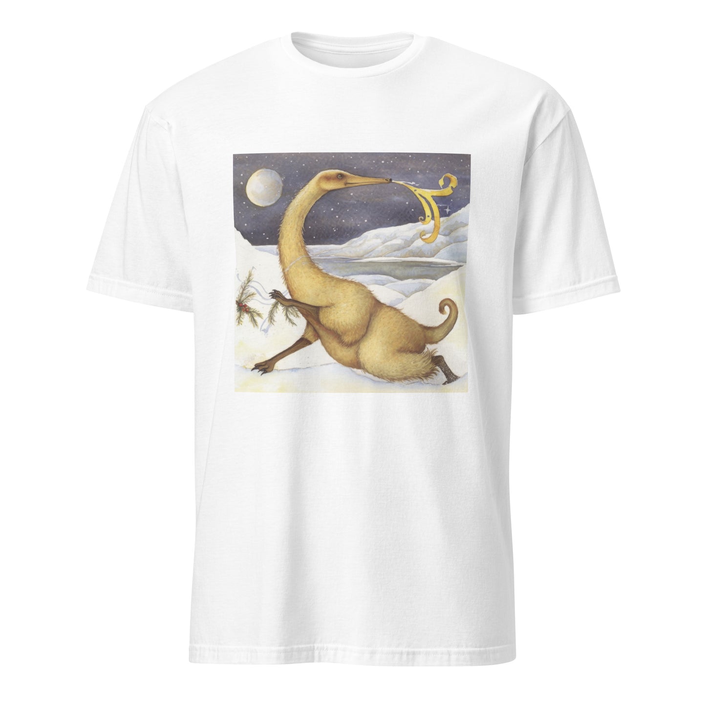 Anteater Mystic Snow Moon Deer Creature Moom Jurassic Dino Unisex Tee