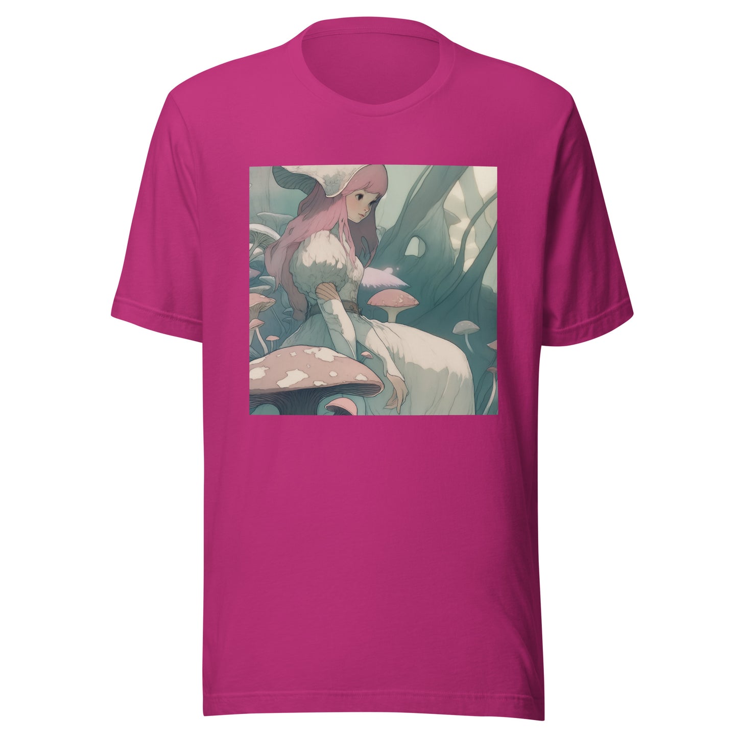 Side Mint Alice Pink Avant White Gown Anime Unisex Tee
