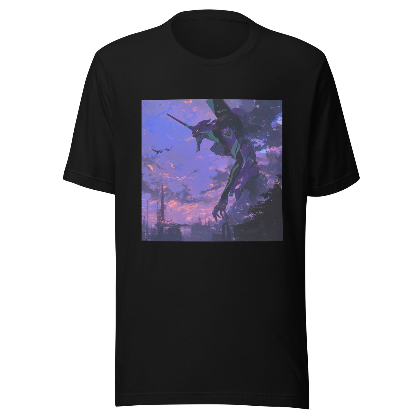 Purple Dark Sky Gundam Mecca Onlook Unisex Tee