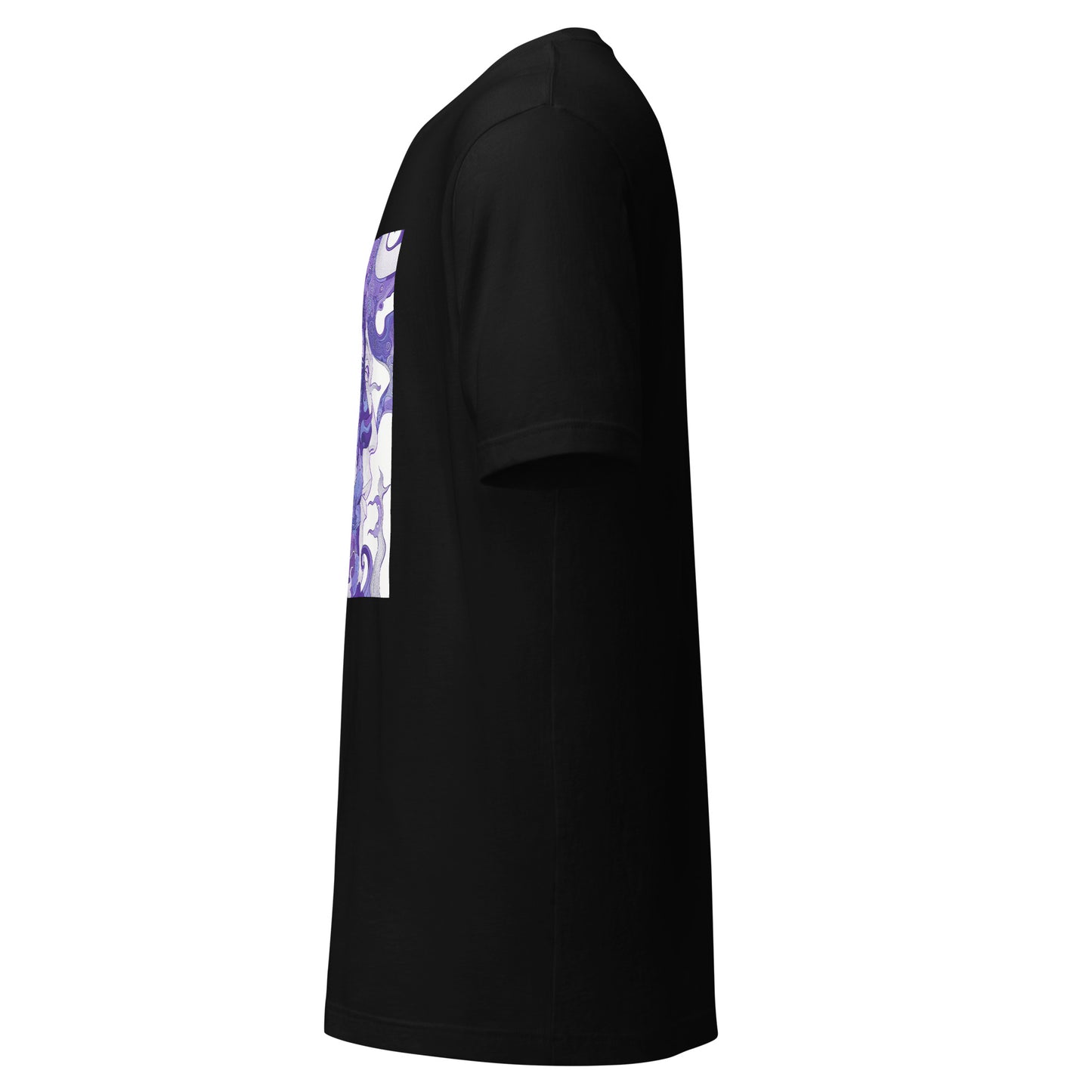 Purple Wave Profile Avant Faces Smoke Swirl Unisex Tee