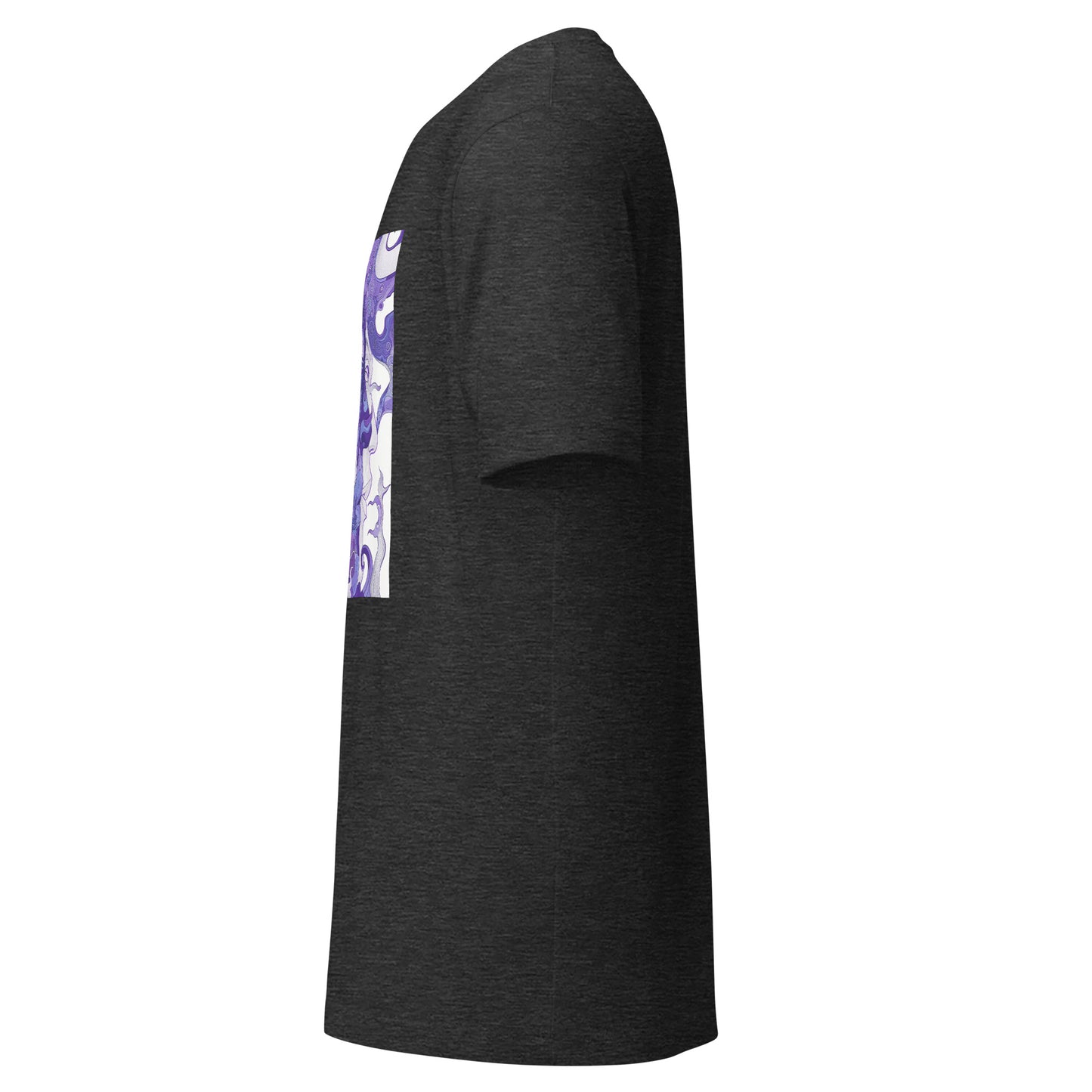 Purple Wave Profile Avant Faces Smoke Swirl Unisex Tee
