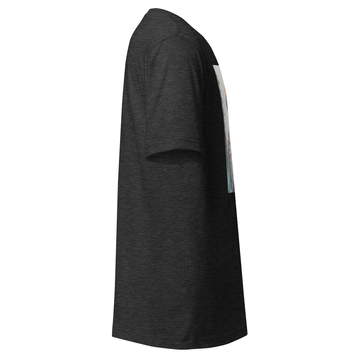 Shroom Misty Sky Trenchcoat Hat Lady Unisex Tee
