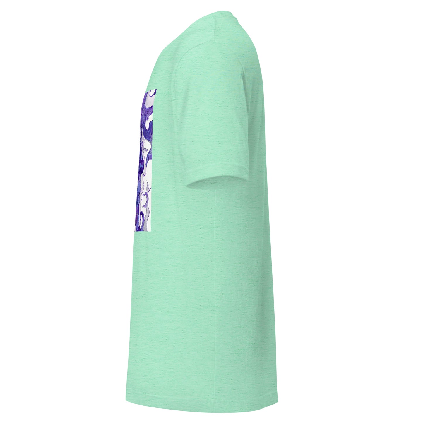 Purple Wave Profile Avant Faces Smoke Swirl Unisex Tee