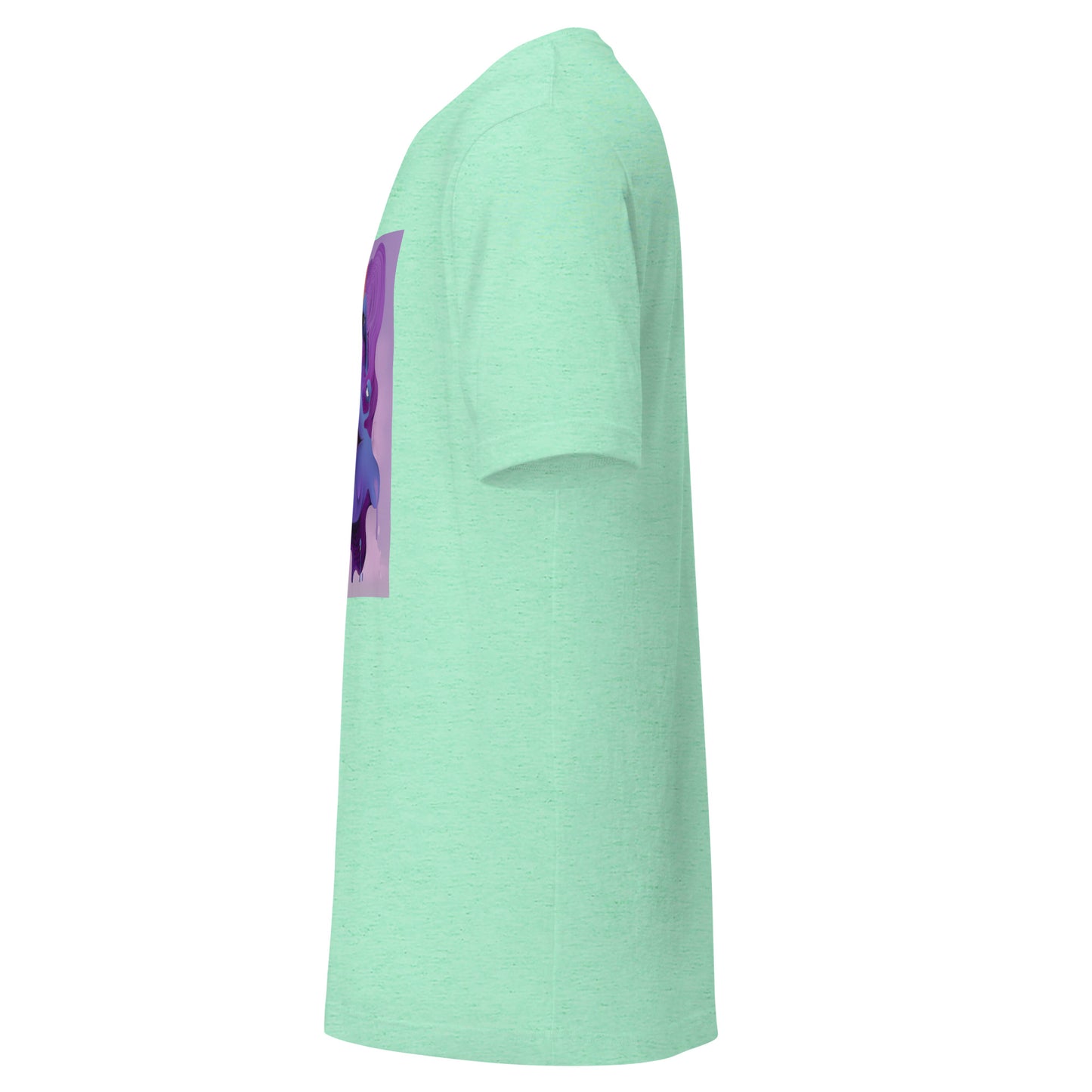 Purple Wierdcore eyedrip Picas Abstract Unisex Tee