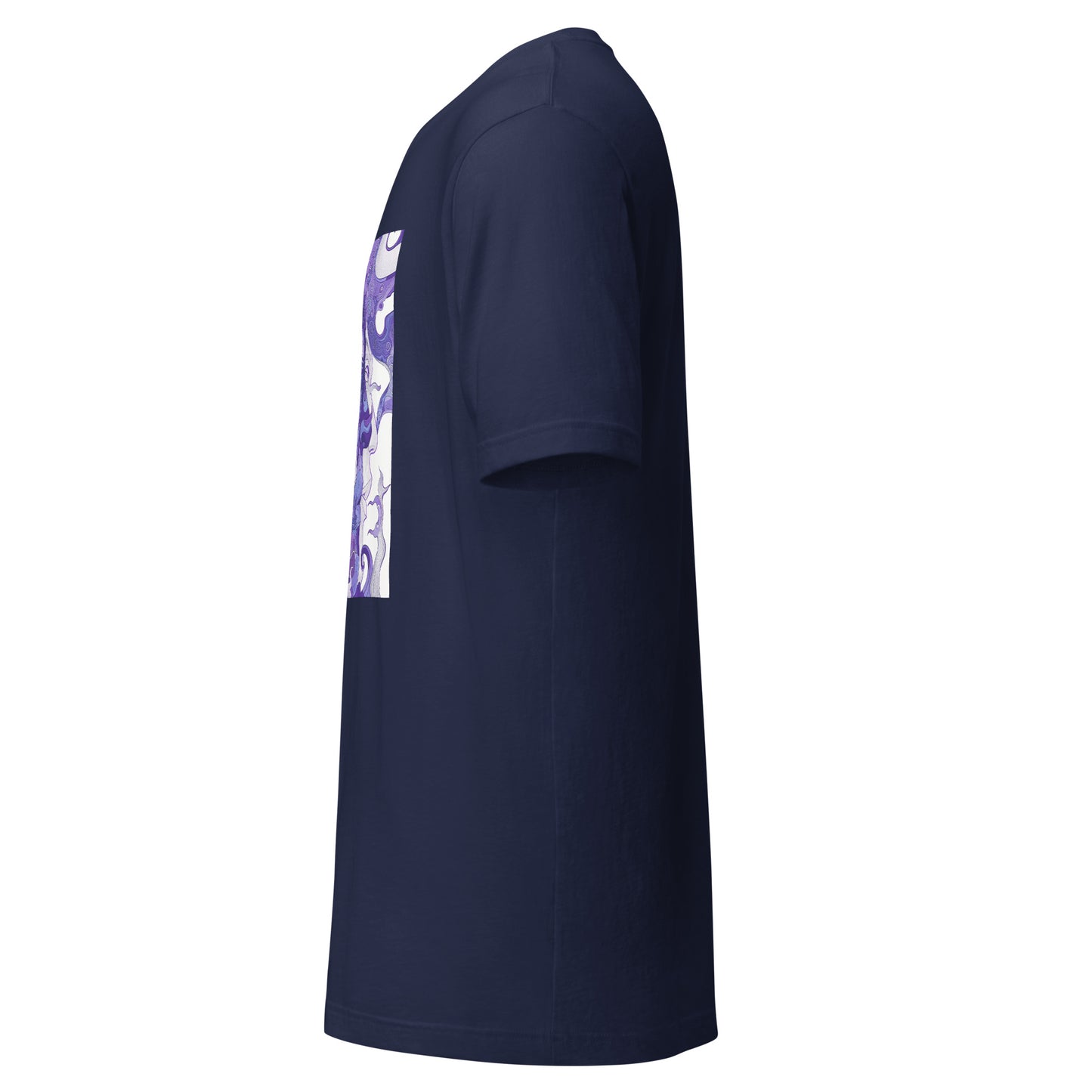 Purple Wave Profile Avant Faces Smoke Swirl Unisex Tee