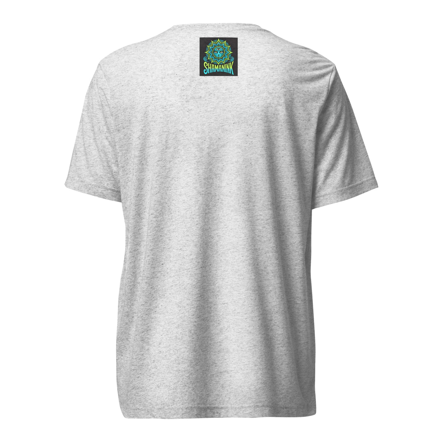 Smoke Drip Face Floral Avant Rock Album Coveresque Art Unisex Tee
