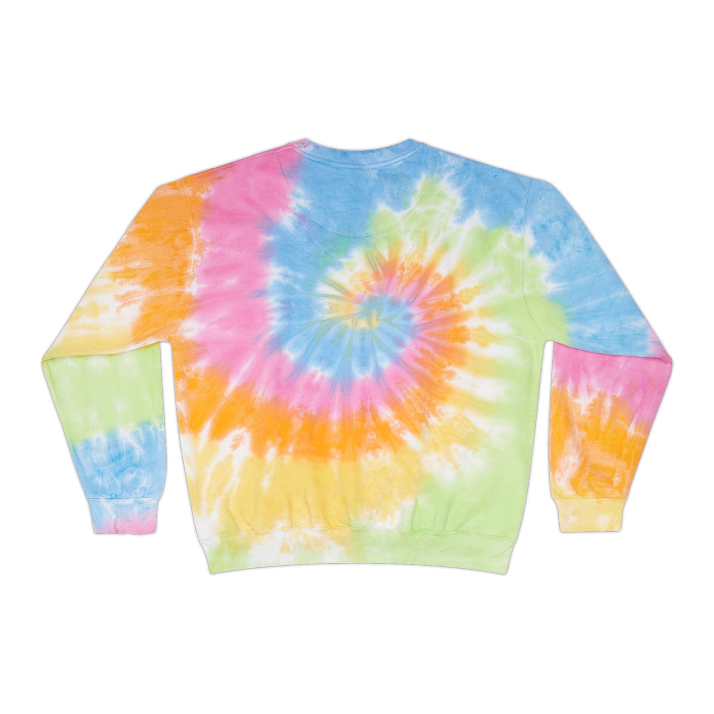Psychedelic Bear Grateful Pond Drip Unisex Tie-Dye Sweatshirt