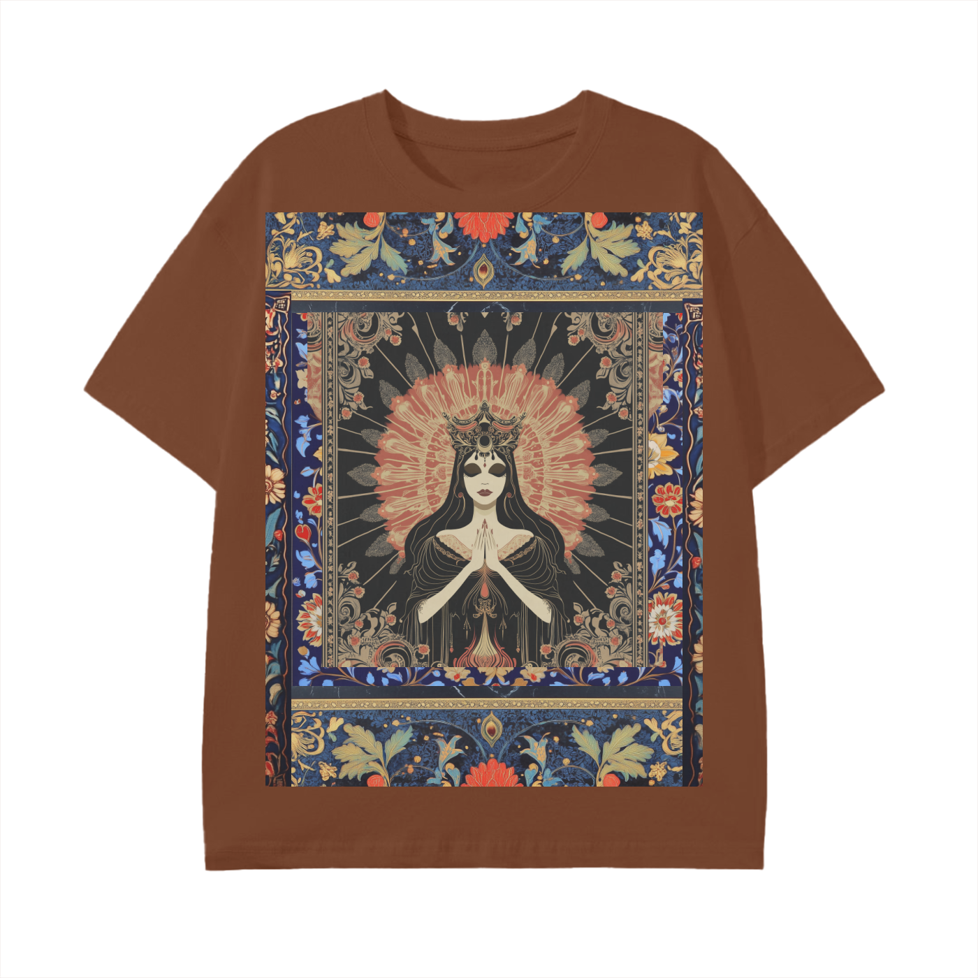 Slavic Boho Retro DMT Levant Boho Ancient Goddess Nile Vision Unisex Classic T-Shirt - 180 GSM