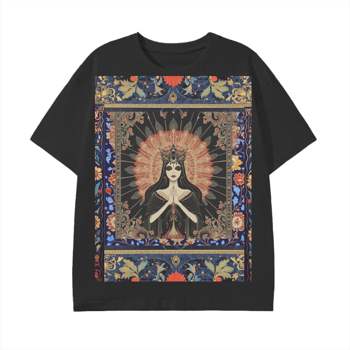 Slavic Boho Retro DMT Levant Boho Ancient Goddess Nile Vision Unisex Classic T-Shirt - 180 GSM