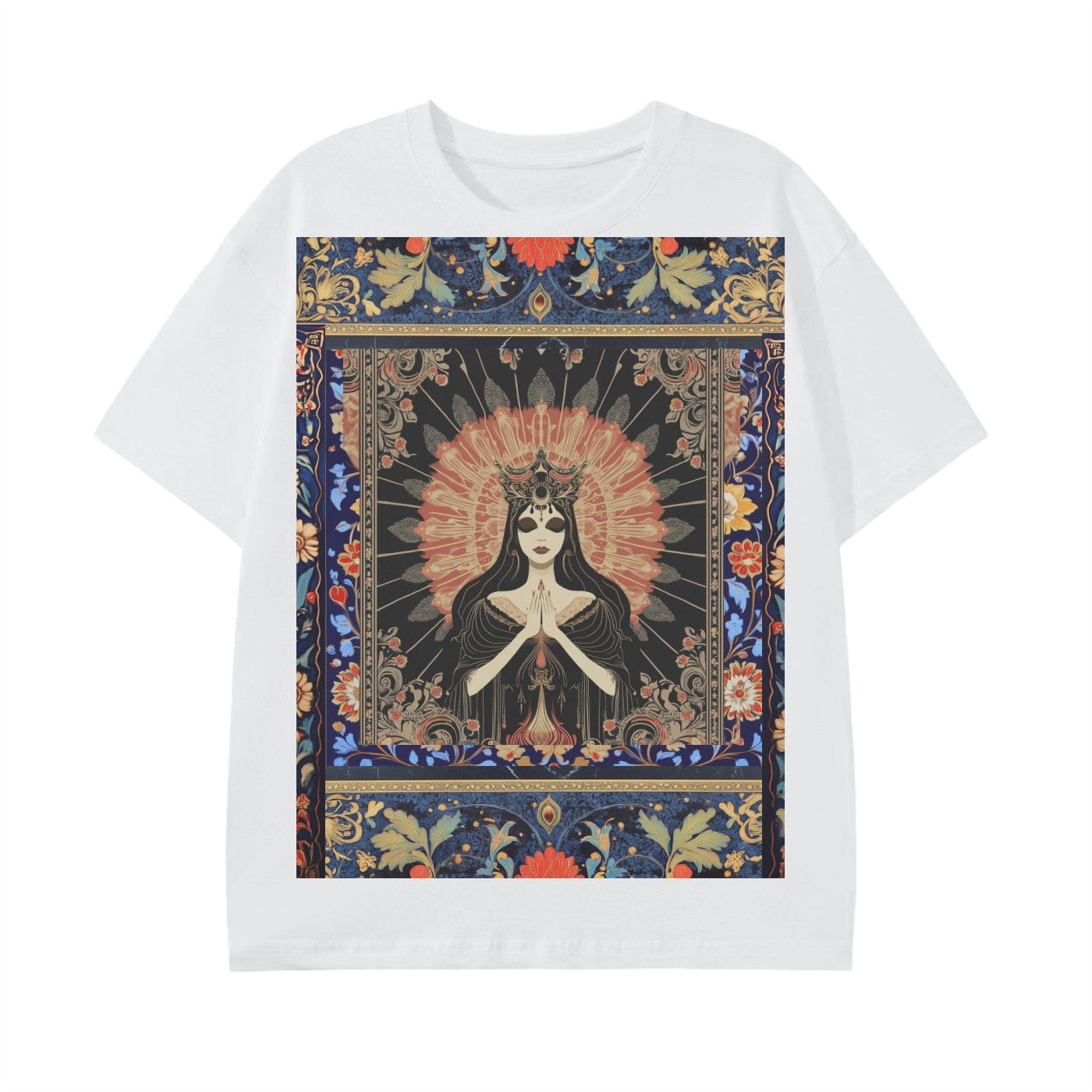 Slavic Boho Retro DMT Levant Boho Ancient Goddess Nile Vision Unisex Classic T-Shirt - 180 GSM