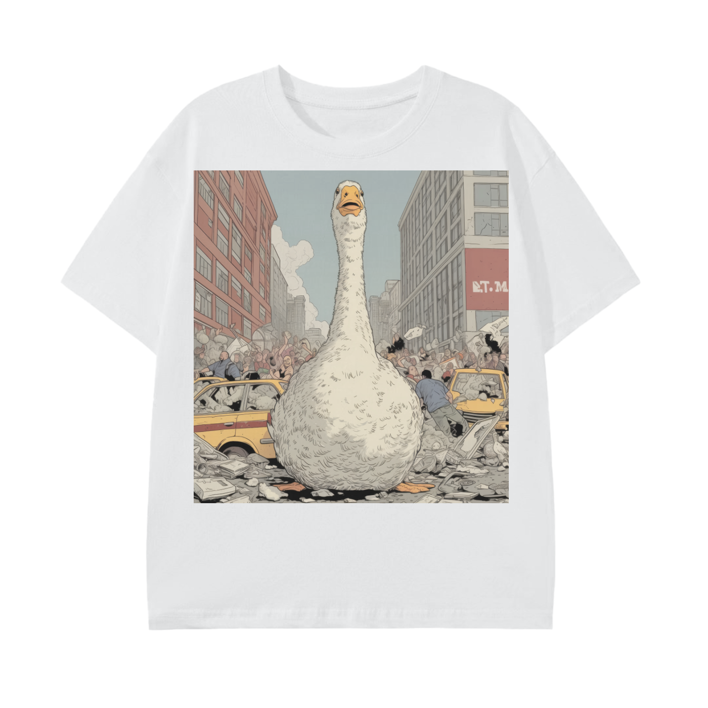 Goosezilla Anime Tee | Japanese Kaiju Graphic T-Shirt