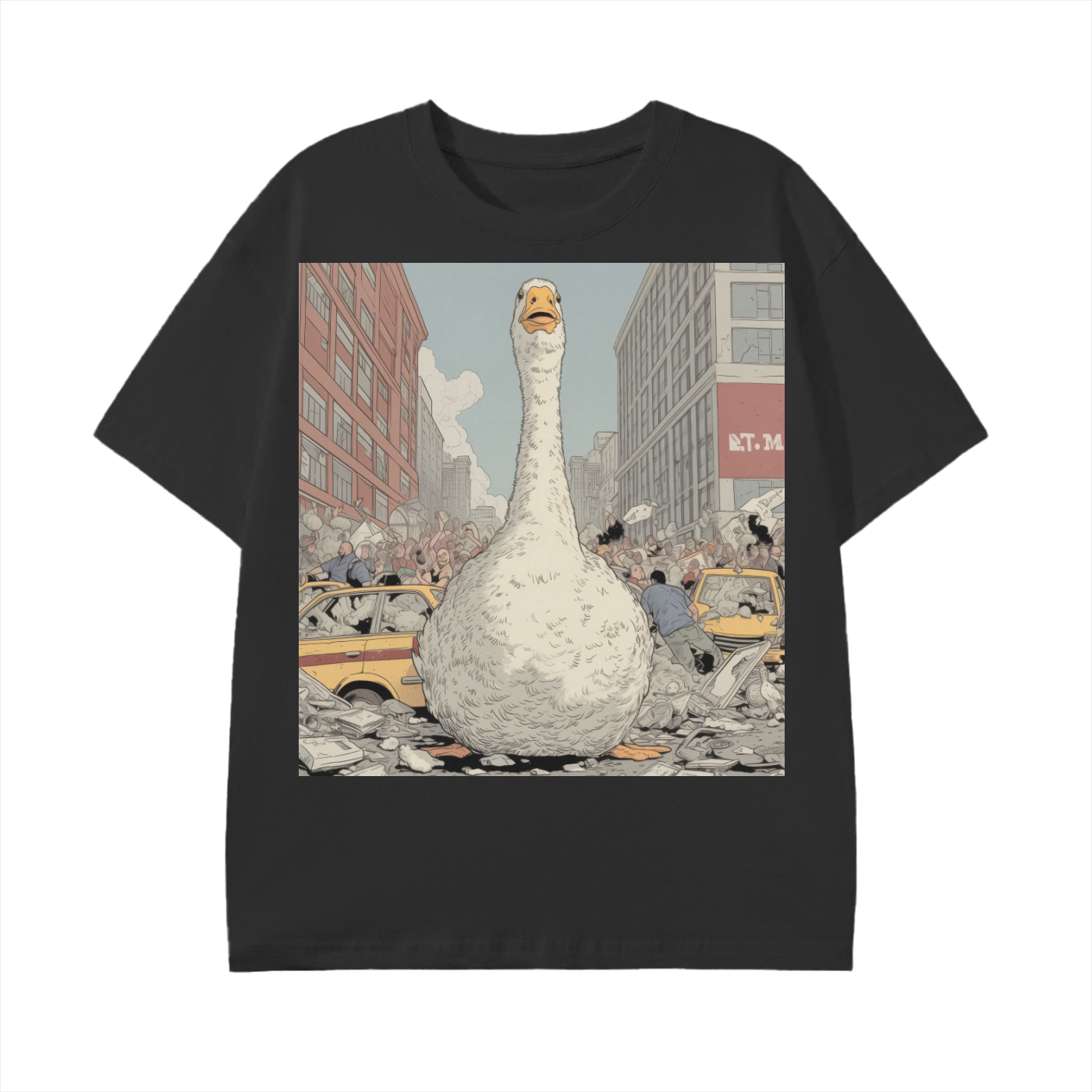 Goosezilla Anime Tee | Japanese Kaiju Graphic T-Shirt