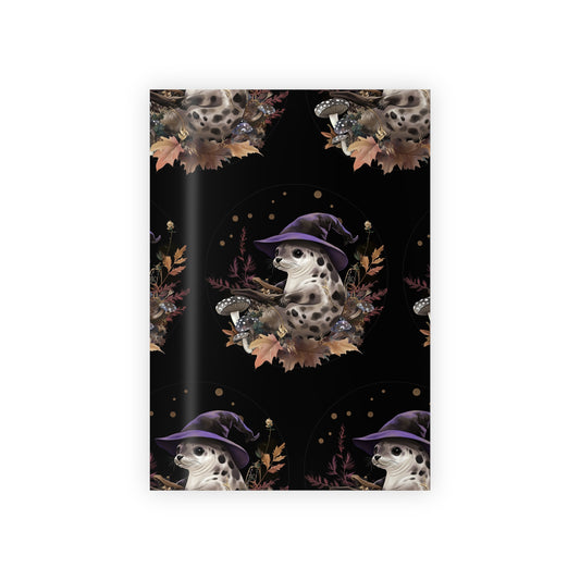 Spotted Witch Seal CottageCore Gift Wrapping Paper Rolls, 1pc