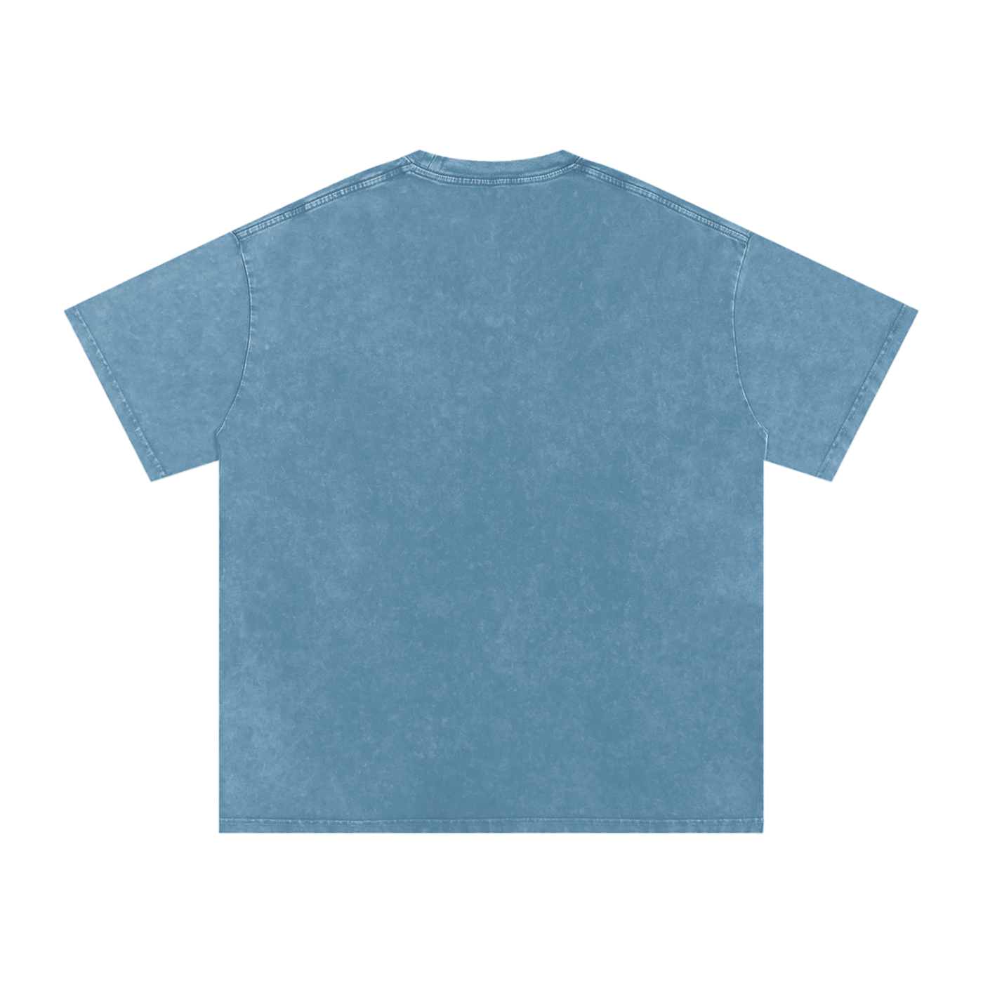 Tea Time Boba UV Pastel Alice SipTee by Moonlight Snow Washed Oversized Cotton T-Shirt