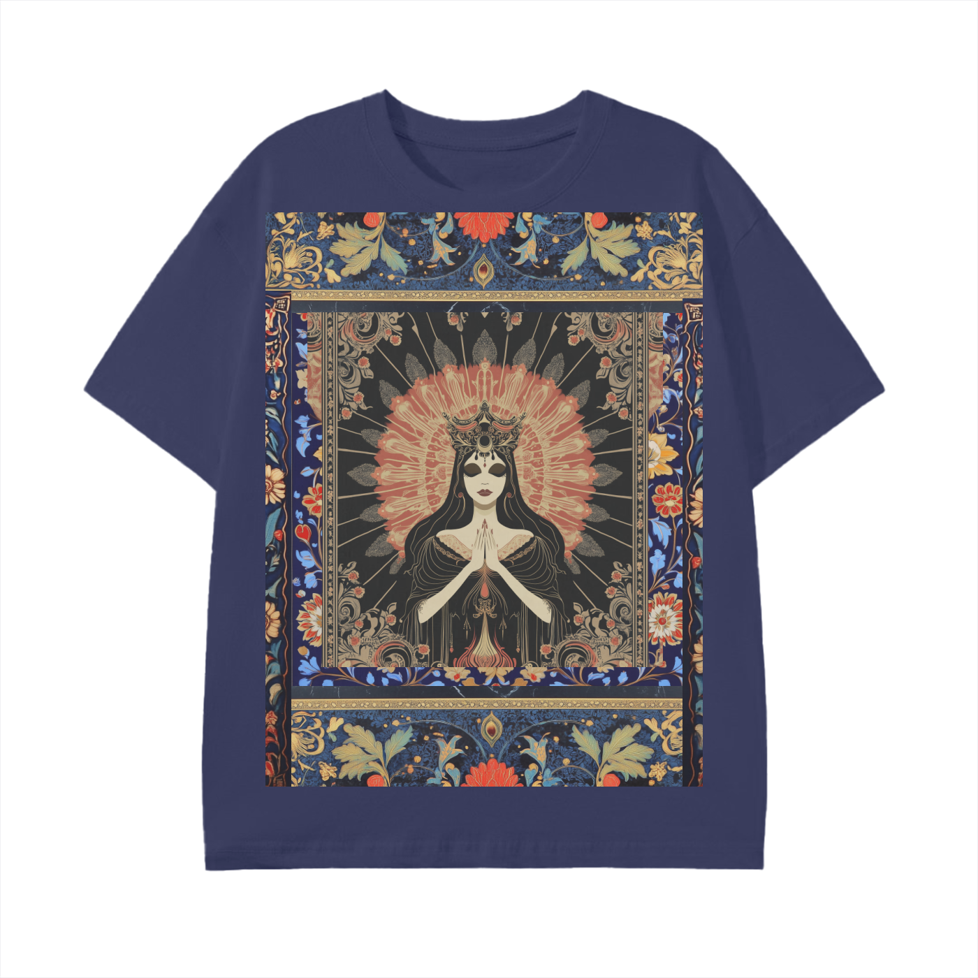 Slavic Boho Retro DMT Levant Boho Ancient Goddess Nile Vision Unisex Classic T-Shirt - 180 GSM