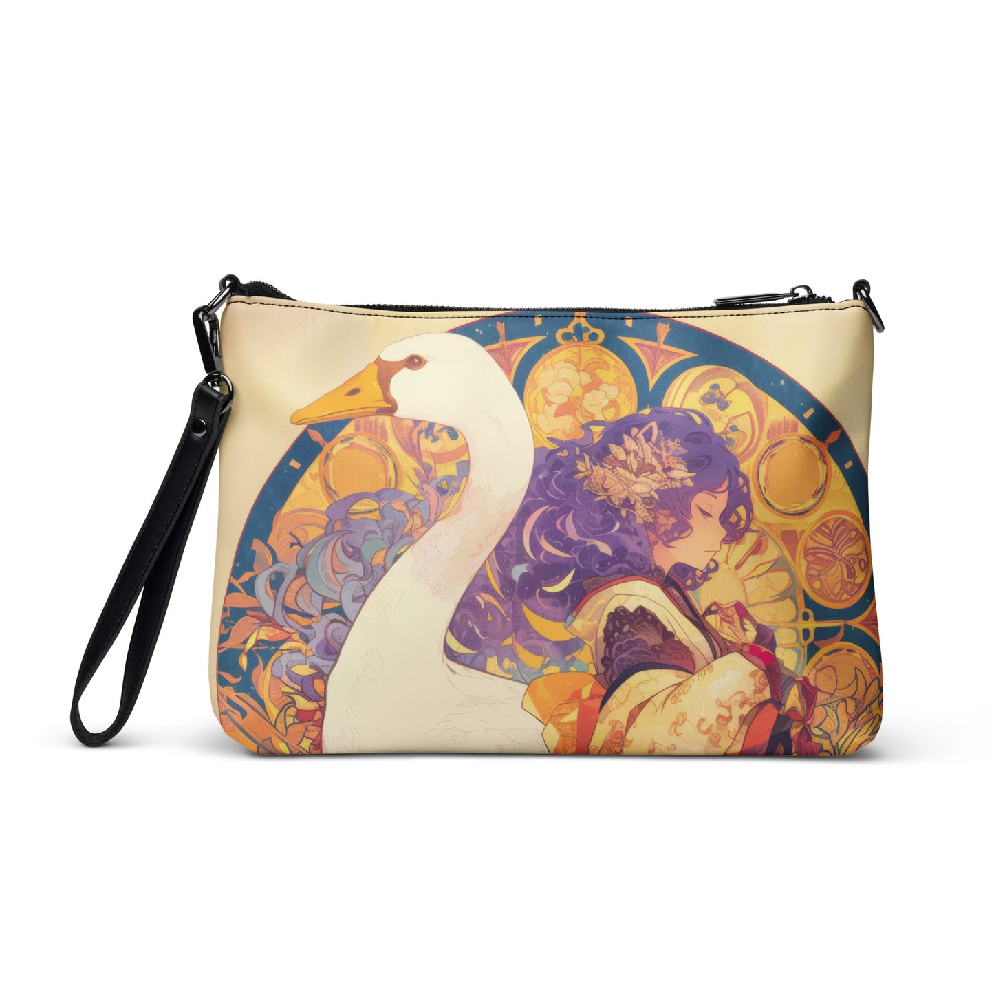 Goose Avant Nouveau Anime Goddess Border Boho Crossbody bag