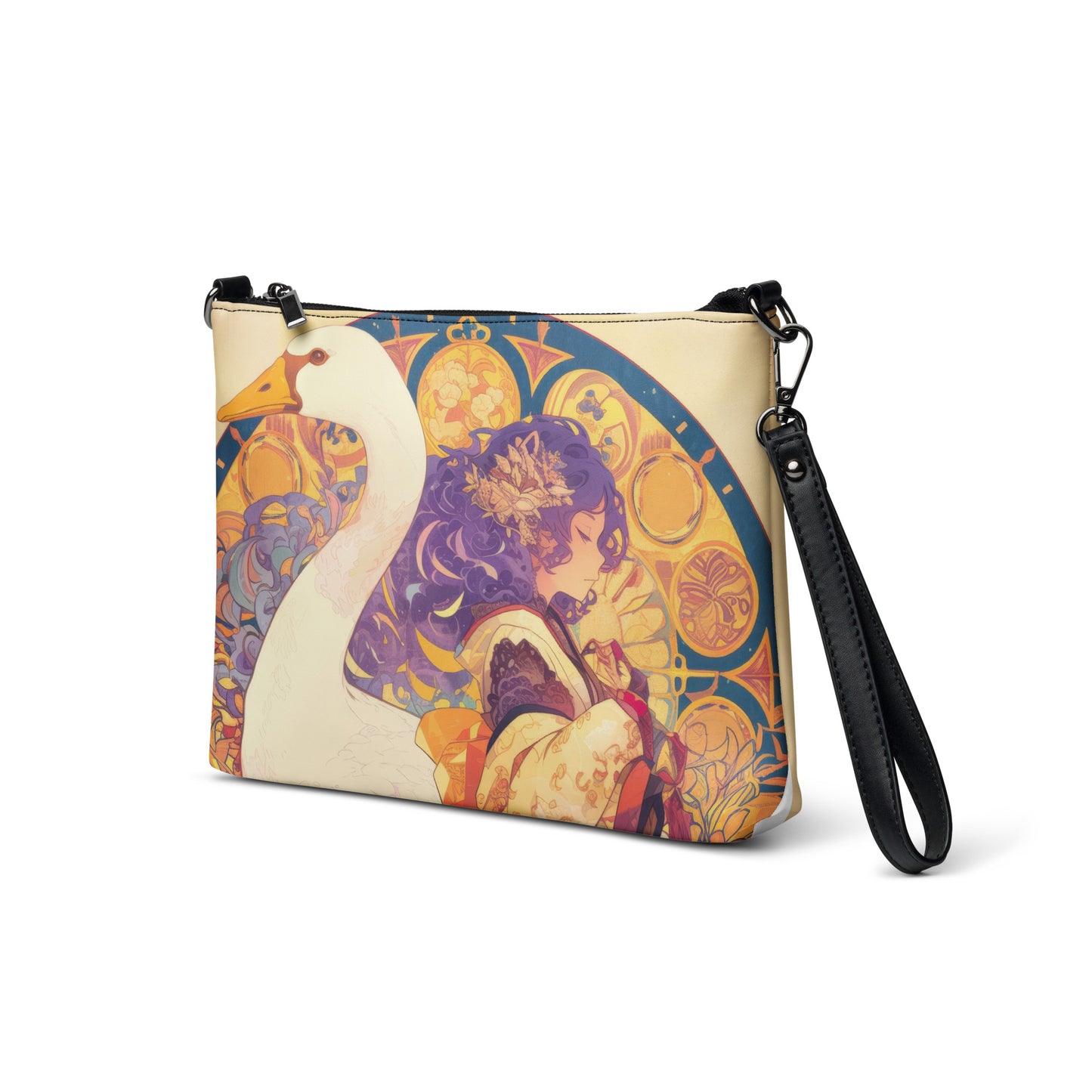 Goose Avant Nouveau Anime Goddess Border Boho Crossbody bag