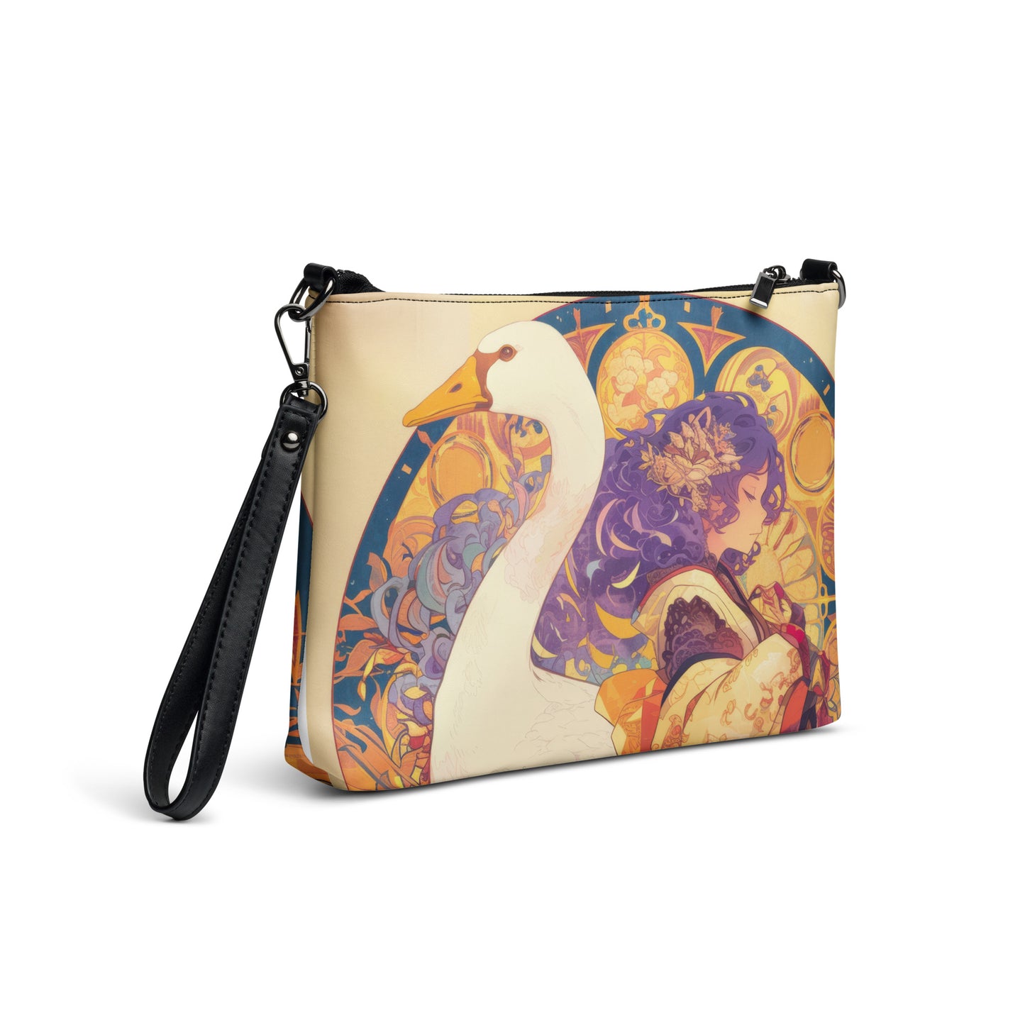 Goose Avant Nouveau Anime Goddess Border Boho Crossbody bag