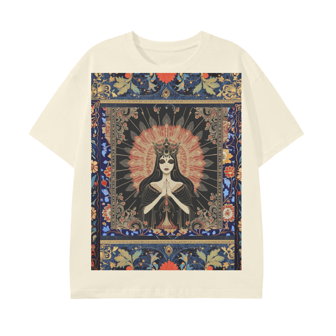 Slavic Boho Retro DMT Levant Boho Ancient Goddess Nile Vision Unisex Classic T-Shirt - 180 GSM
