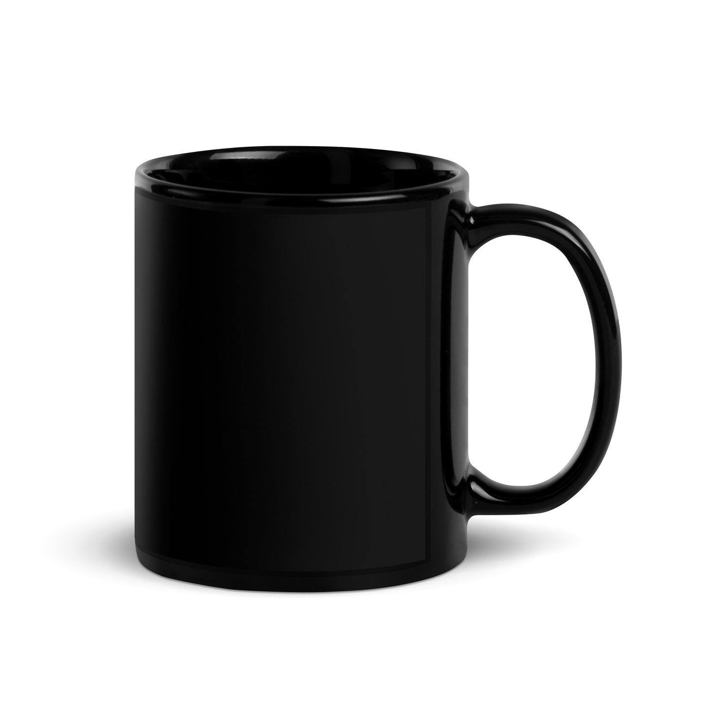 ShamanInk Logo Black Glossy Mug