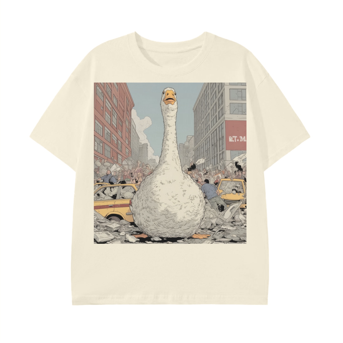 Goosezilla Anime Tee | Japanese Kaiju Graphic T-Shirt