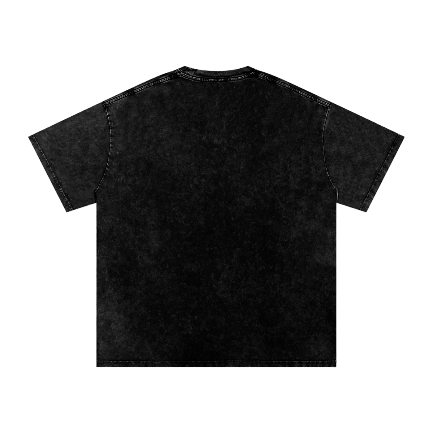 Avant Ombre Floral Samurai Cherry Blossoms Unisex Tee Snow Washed Oversized Cotton T-Shirt