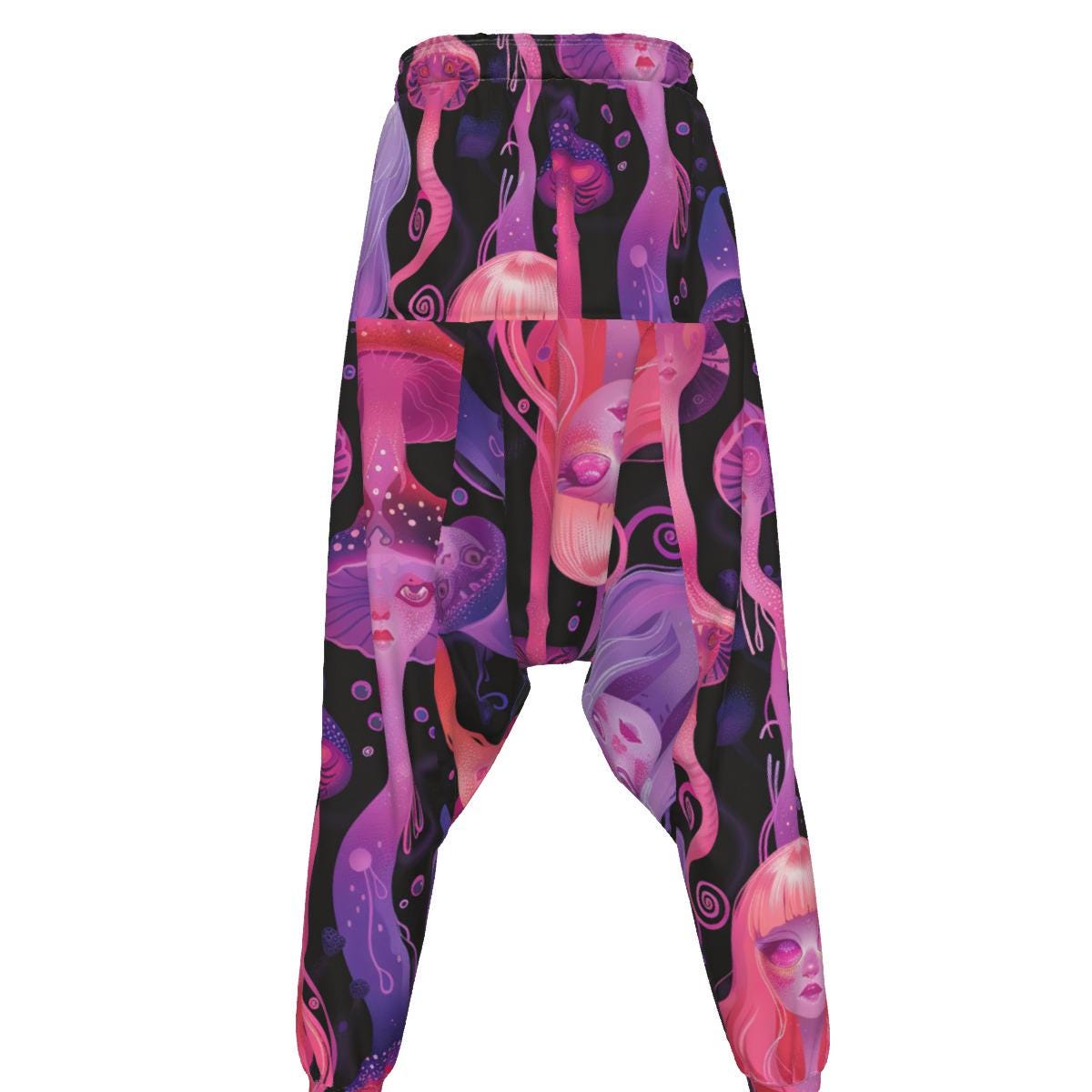 All-Over Print Men's Loose Trousers