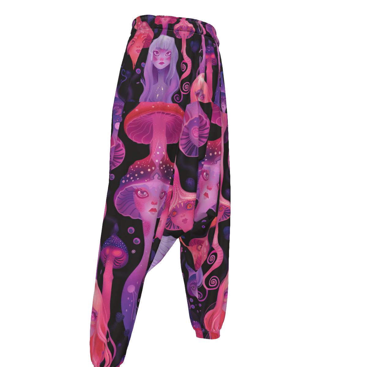 All-Over Print Men's Loose Trousers