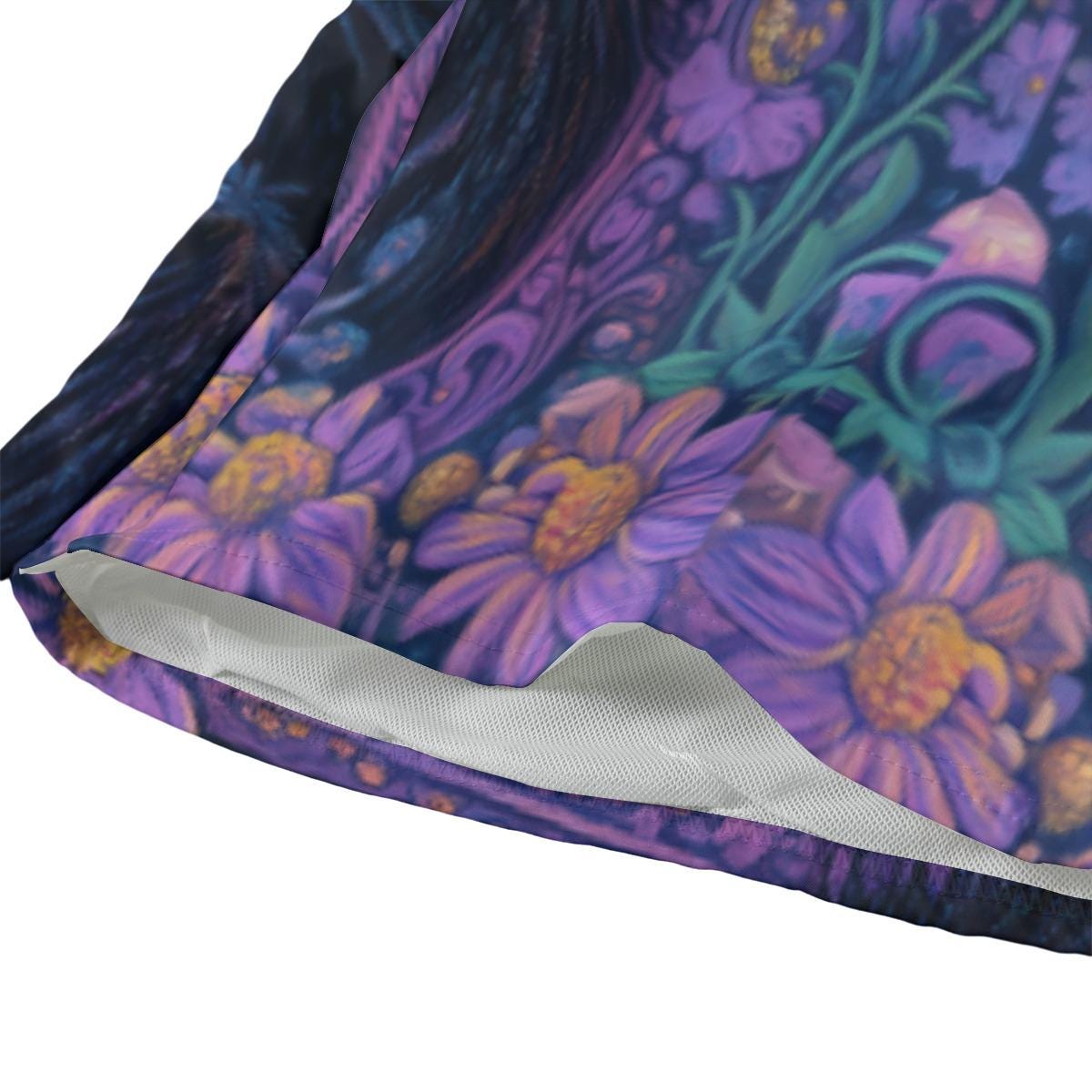 All-Over Print Men‘s Beach Shorts With Lining