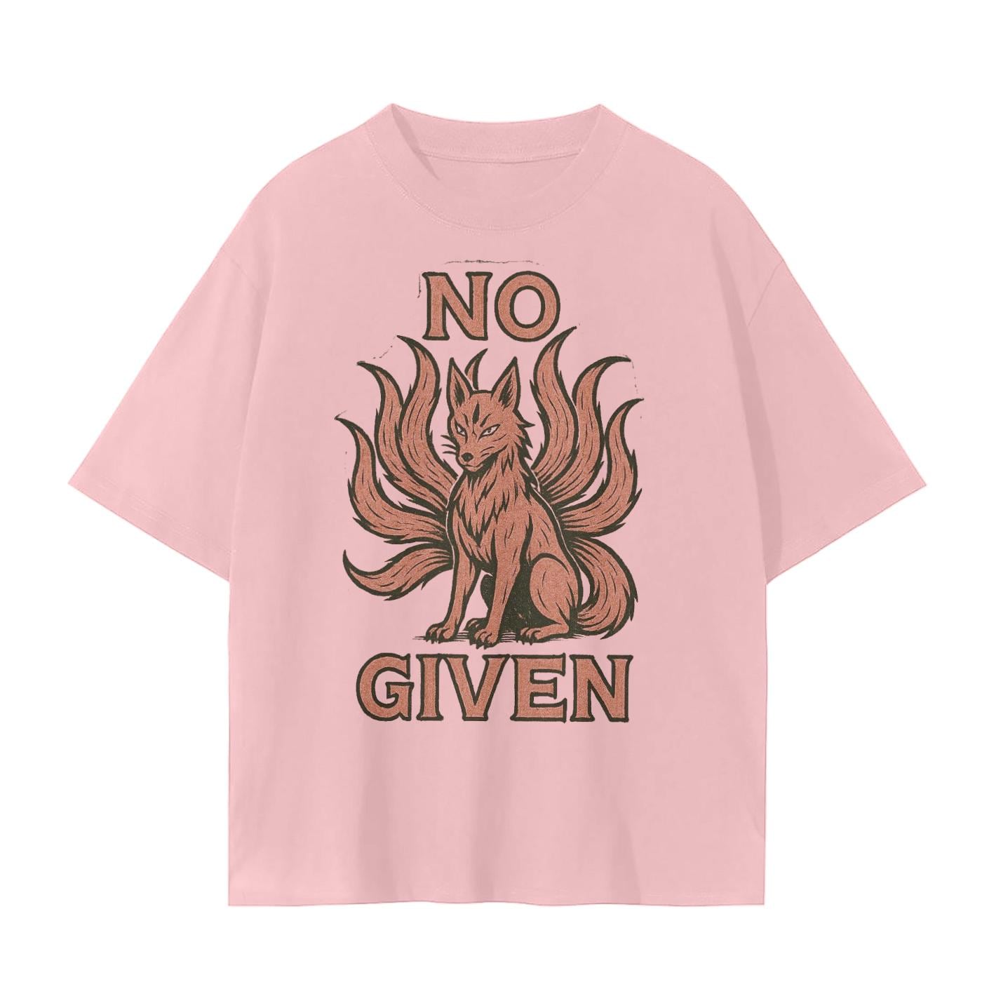 Kitsune TShirt  No Fox Given Japanese Yokai Nine Tails Graphic Tee
