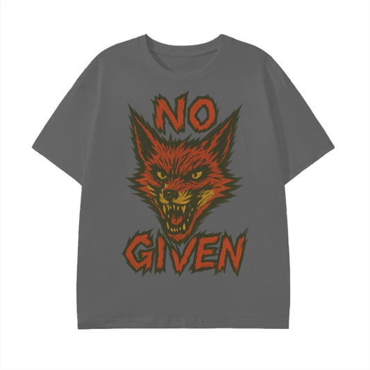 No Fox Given Grunge Punk Feral Vicious Dark Cottagecore Graphic Unisex Classic T-Shirt