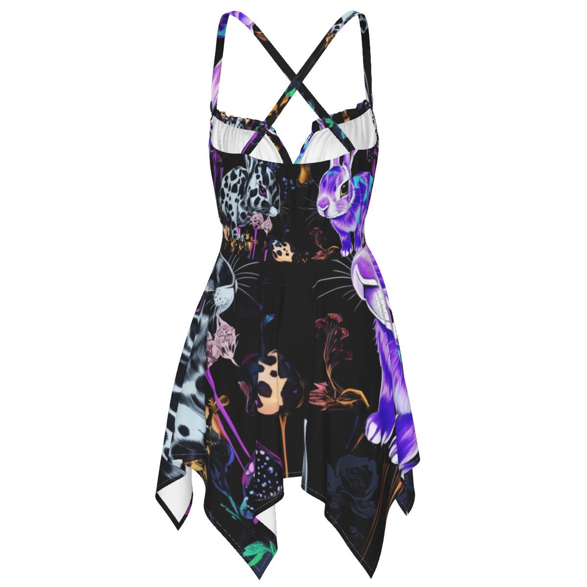 All-Over Print Women's Slip Dress