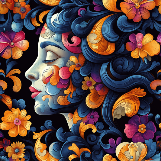 Bayalage Fall Floral Boho Goddess Unisex Tee Shirt