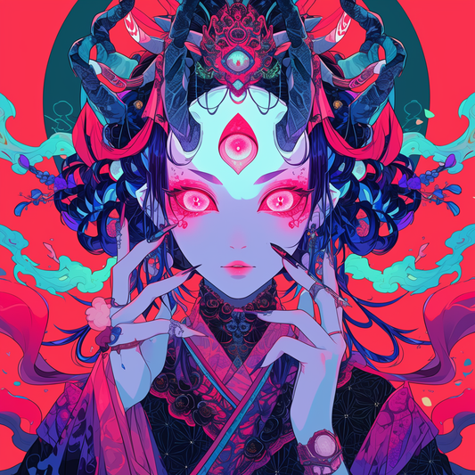 Red Yuko Goddess Unisex Tee