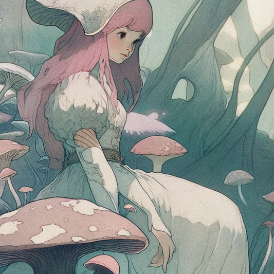 Side Mint Alice Pink Avant White Gown Anime Unisex Tee