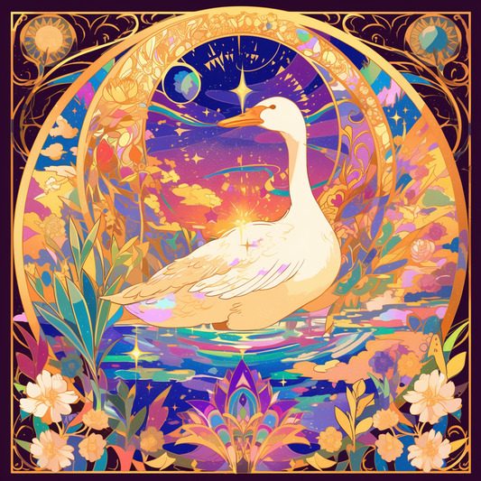Avant Goose Border Moon Unisex Tee
