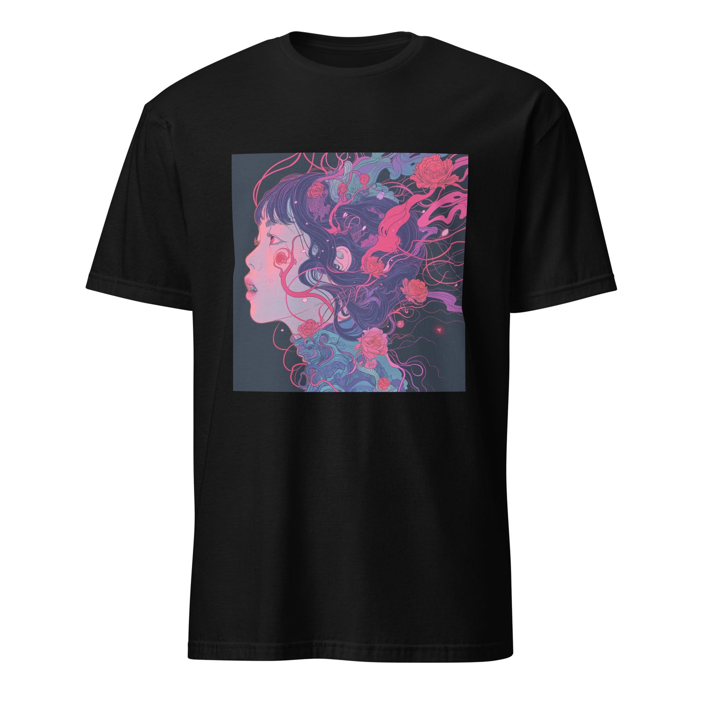 Wire Floral Vines UV Anime Avant Unisex Tee