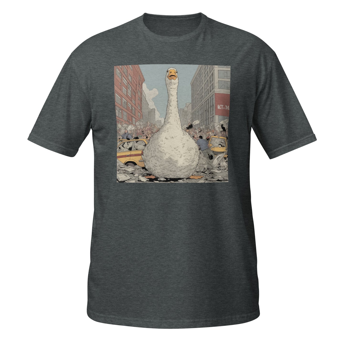 Goose Anime Car City Zilla Unisex Tee