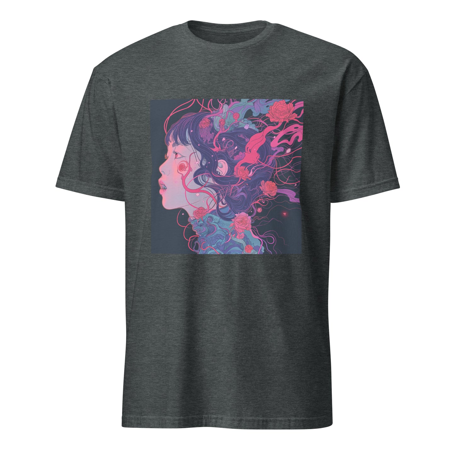 Wire Floral Vines UV Anime Avant Unisex Tee