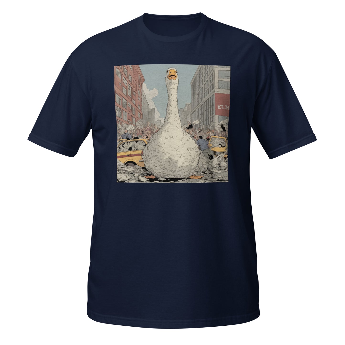 Goose Anime Car City Zilla Unisex Tee