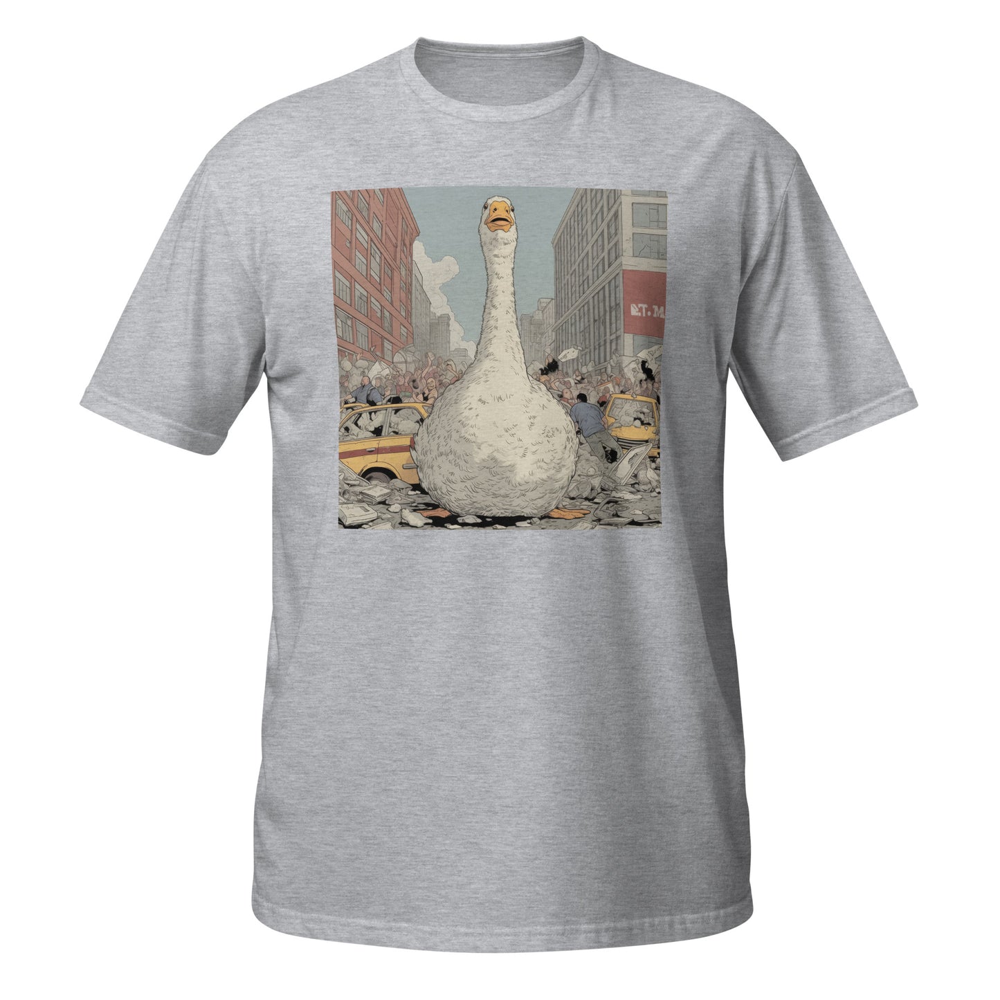 Goose Anime Car City Zilla Unisex Tee